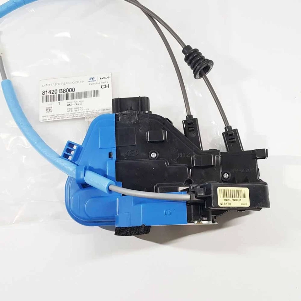 Actuador de cerradura de puerta trasera derecho genuino 81420B8000 para Hyundai Santa Fe 2014-2018 Foto 4 de 4