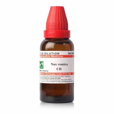 Willmar Schwabe India Homoeopathic Nux Vomica 30C 30ml (35% off on 3qty)