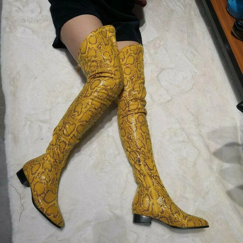 Custom made thigh high boots cheap