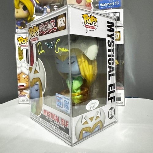 Funko Pop YuGiOh Mystical Elf 1692 Signed By Dan Green PSA Certified Yugi Exodia - Picture 3 of 7