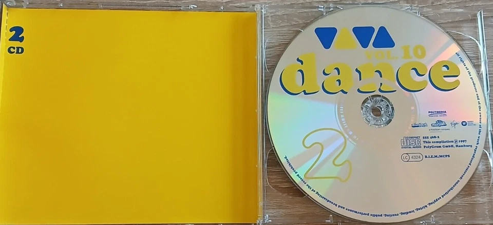 VIVA DANCE - Vol. 10 - the best music - 2 CD-Set / PolyGram 1997, 555 466-2 - Bild 3 von 4
