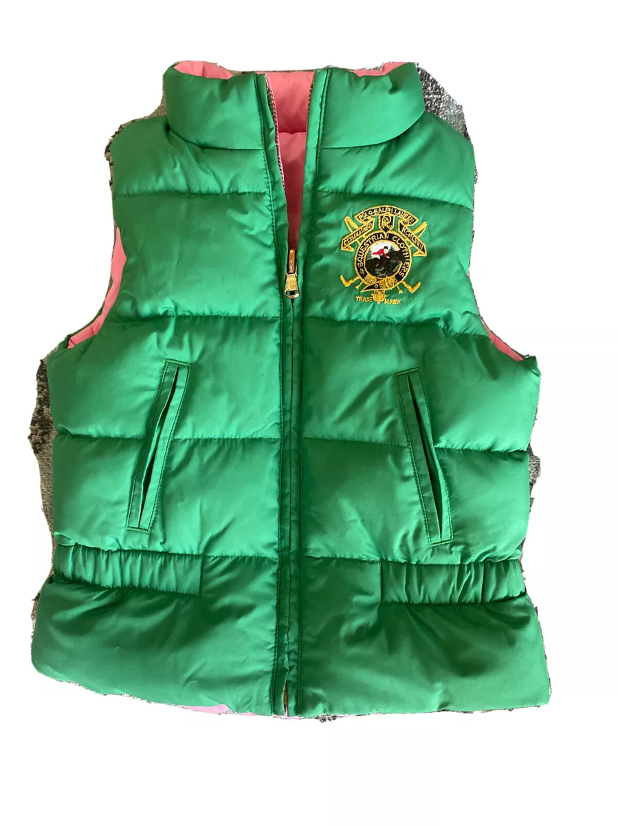 Green sales winter vest