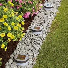 Luxform LED Solar Ground Light Pack of 4 Avignon Lighting Energy Saving Stylish