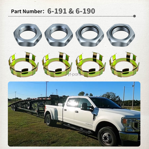 Trailer Wheel Spindle Nut Retainer 2 to 8K fit for Dexter Axle 6190 6