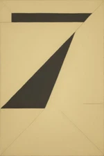 Large Abstract Painting 2x3' Earthtone 4 Geometric Demrin Fine Art Original NEW