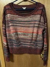 Aeropostale Sweater Ladies Size M Multicolor