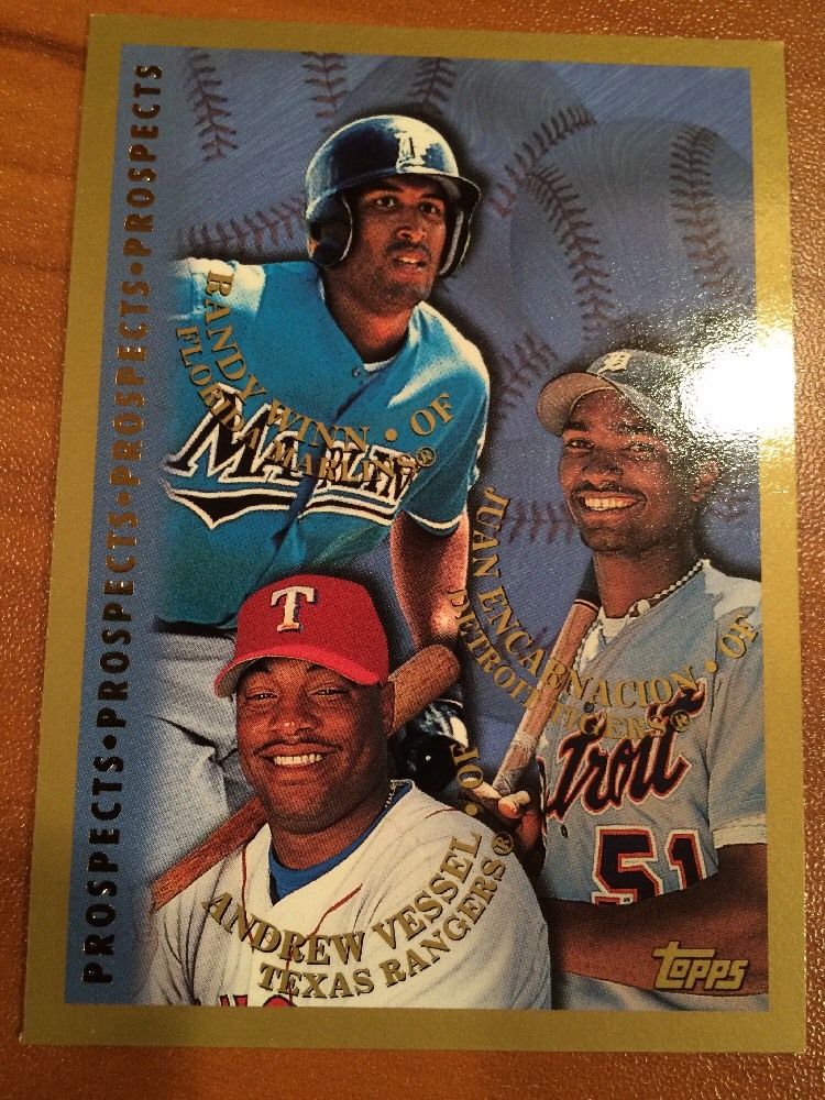 Andrewページ 1998 Topps #258 Randy Winn - Juan Encarnacion - Andrew Vessel