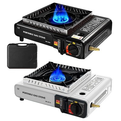 Portable Camping Stove Propane or Butane Stove Dual Fuel Stove Single Burner BBQ