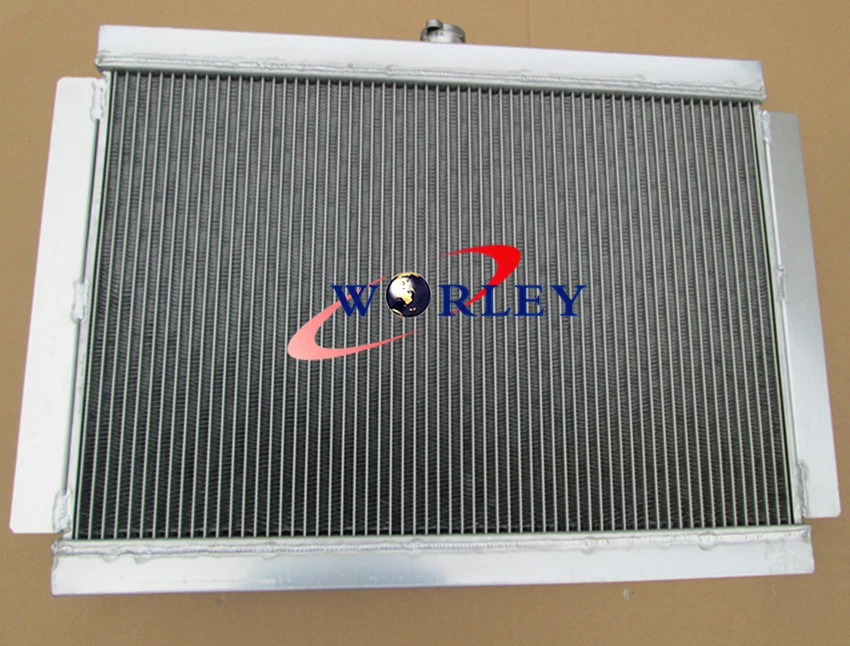 Radiador de aluminio para Nissan Datsun 280Z / 280ZX 1975-1983 MT 56mm 3 núcleos Foto 3 de 4