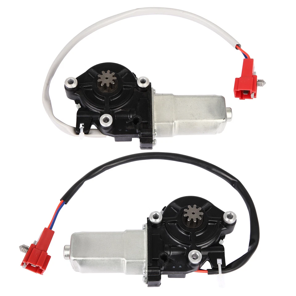 Motor de ventana eléctrica para Dodge D150 D250 D350 W150 W250 W350 1990-1993 par delantero Foto 2 de 4