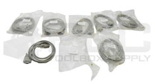 LOT OF 7 NEW DB9F TO DB9F NULL MODEM CABLE 6'