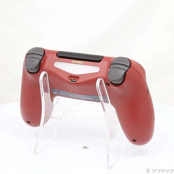 PS4 DUALSHOCK4 Wireless Game Controller MONSTER HUNTER WORLD LIOLAEUS Red JP - Image 3 of 4