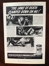1941 vintage Original ad Eveready Long Life Battery
