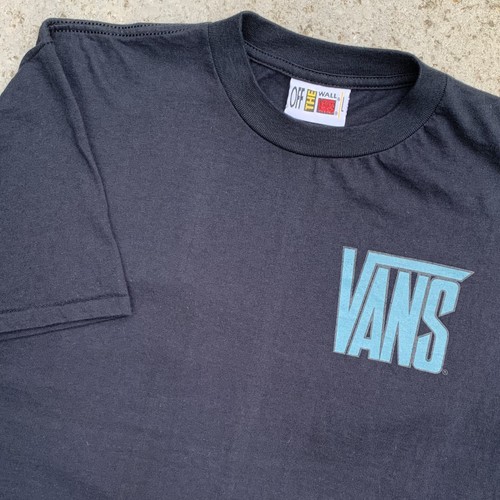 Vintage Vans Skateboards T Shirt Skate Tee Early 90s Single Stitch Usa Made Sz L Ebay