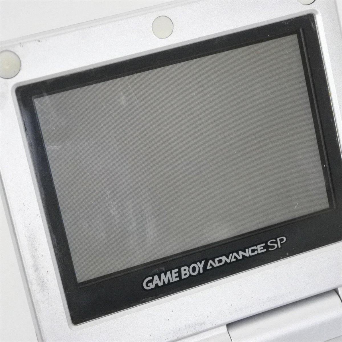 Gameboy Advance SP Platinum Silver Console AGS-001 Nintendo