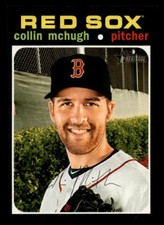 2020 Topps Heritage Collin McHugh #510 Boston Red Sox