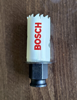 Bosch DIY Bi-Metal HSS Progressor Wood + Metal Hole Saw, Size 25mm = 1''
