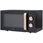 Goodmans Scallop Print Microwave Defrost Function 35 Min Timer 4 Power Settings