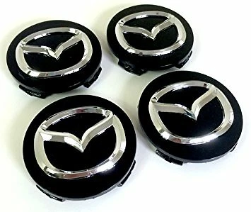 MAZDA ALLOY WHEEL CENTRE CAPS HUB 56mm Fits 3 5 6 MX-5 CX-3 CX-30 CX-5 RX-8 - Image 2 of 2