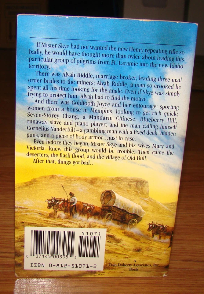 Richard S. Wheeler (9) SKYE'S WEST Series, Paperback, 1st Edition - Image 4 of 4