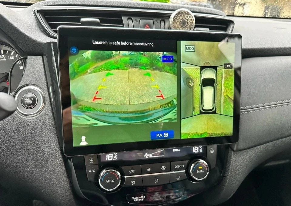 Navigatore Nissan Qashqai J11 X-trail Android 13 5G QLED 2K CarPlay 6GB+64GB - Immagine 3 di 4