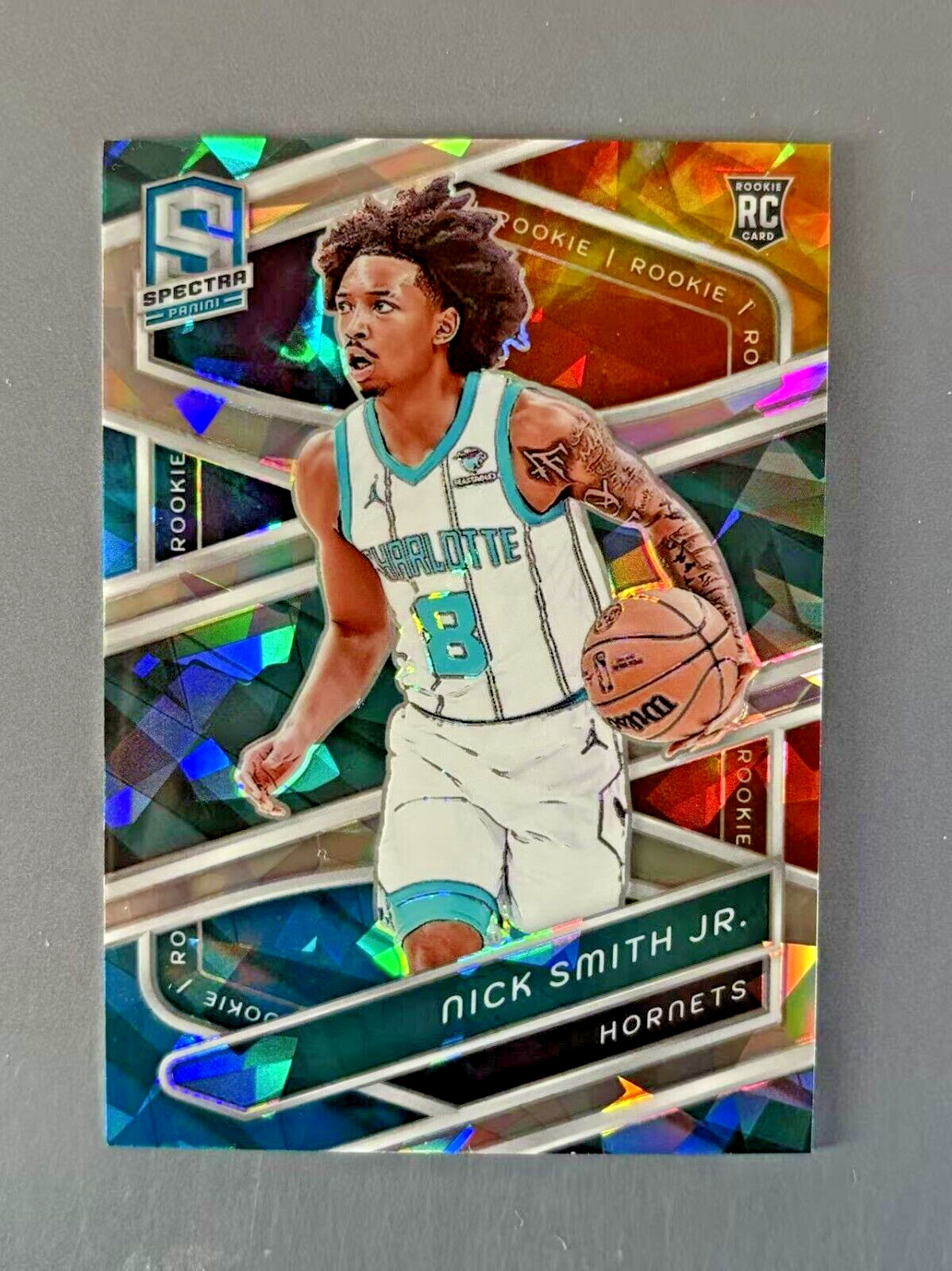 Nick Smith Jr 2023-24 Panini Spectra Astral Prizm /49 RC #141