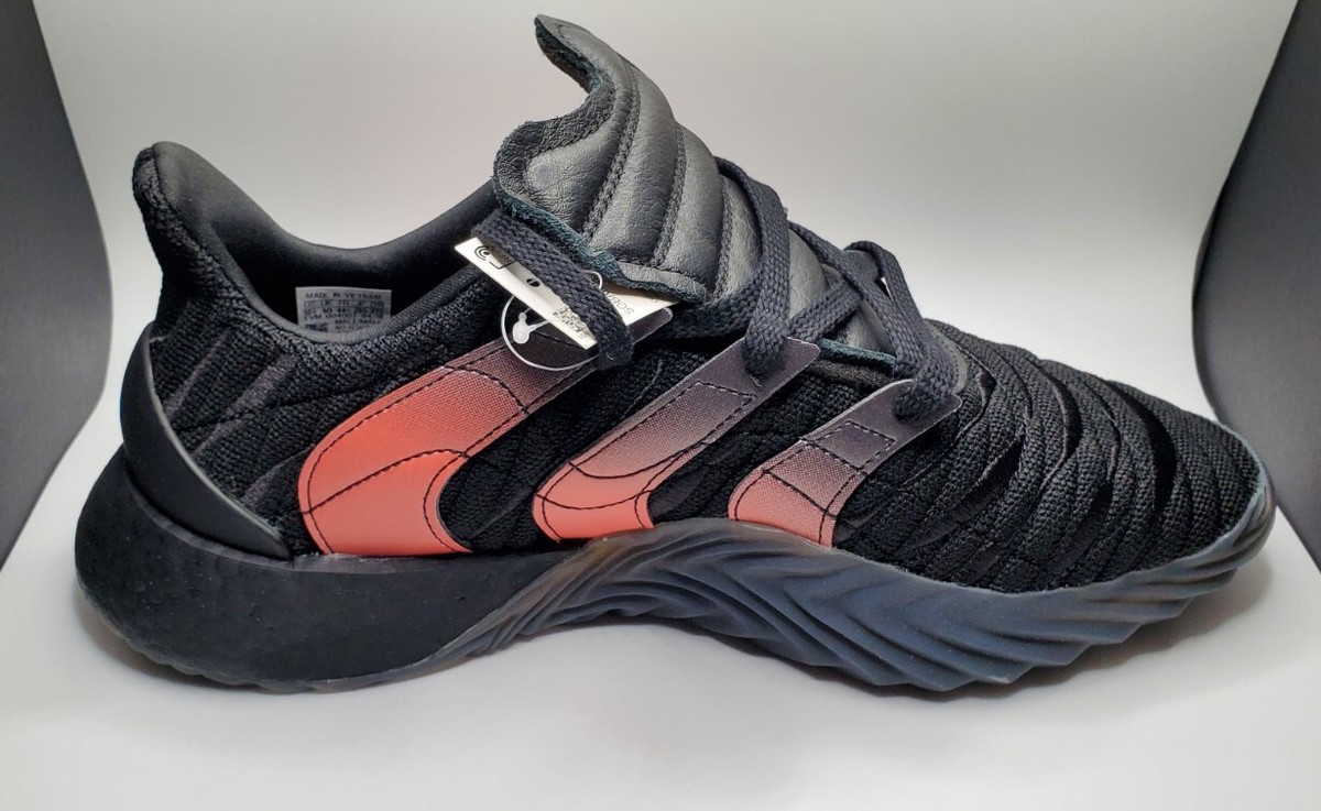 Size 10.5 - adidas Sobakov Boost Core Black Solar Orange 