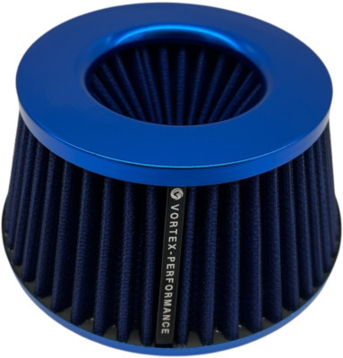 for BMW F90 M5 FRONT MOUNT AIR INTAKE Filter SLIM  VORTEX BLUE
