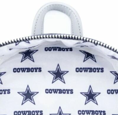 Loungefly NFL Dallas Cowboys Mini Backpack Vegan Leather | eBay display picture 2