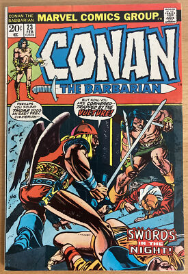 CONAN THE BARBARIAN #23 FEBRUARY 1973 1ST APPEARANCE OF RED SONJA KEY    