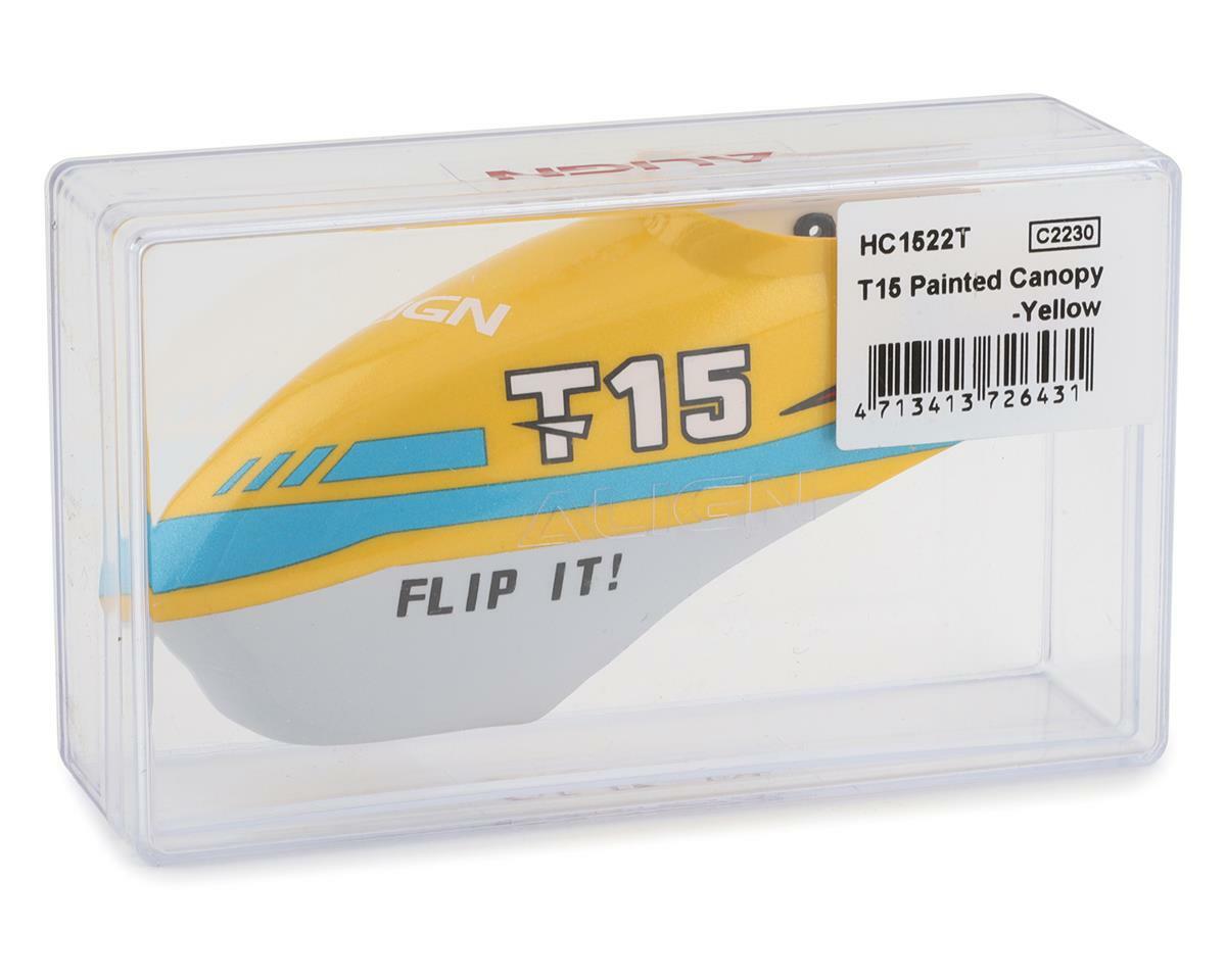 アラインT15 Align T15 Painted Canopy (Yellow) [AGNHC1522] | eBay