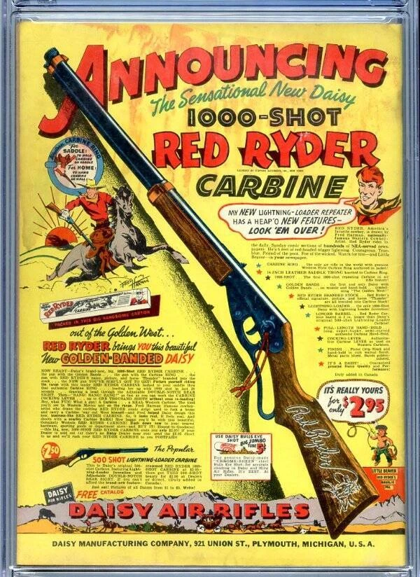 Red Ryder Comics #1 CGC 4.0 (VG) Hawley Dell Western Golden Age 1940 - Image 4 of 4