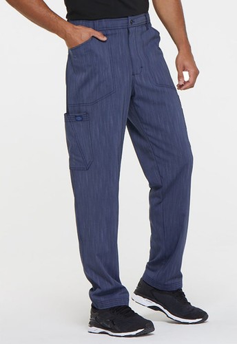 Navy Dickies Scrubs Advance Mens Natural Rise Straight Leg Pant DK180 NAVT - Picture 4 of 6