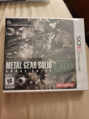 Metal Gear Solid Snake Eater 3D / Nintendo 3DS / Brand New and Sealed