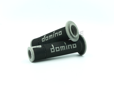 Domino Road & Race schwarz & grau A450 Full Diamond Griffe passend für Zero Bikes