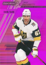 20/21 SYNERGY..MAX PACIORETTY..FX PURPLE../349..CARD # FX-42..GOLDEN KNIGHTS