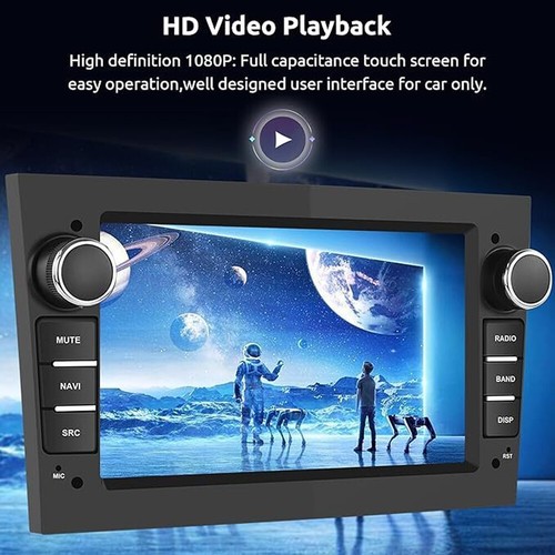 Head unit For Vauxhall Vivaro 2006-2010 Android 14 Apple Carplay Radio Stereo FM - Picture 14 of 14