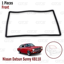 Front Windshield Weatherstrip Seal Fits Nissan Datsun Sunny 110 Coupe 1970 1973