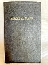 MERCK'S 1899 MANUAL Facsimile 100th Anniversary