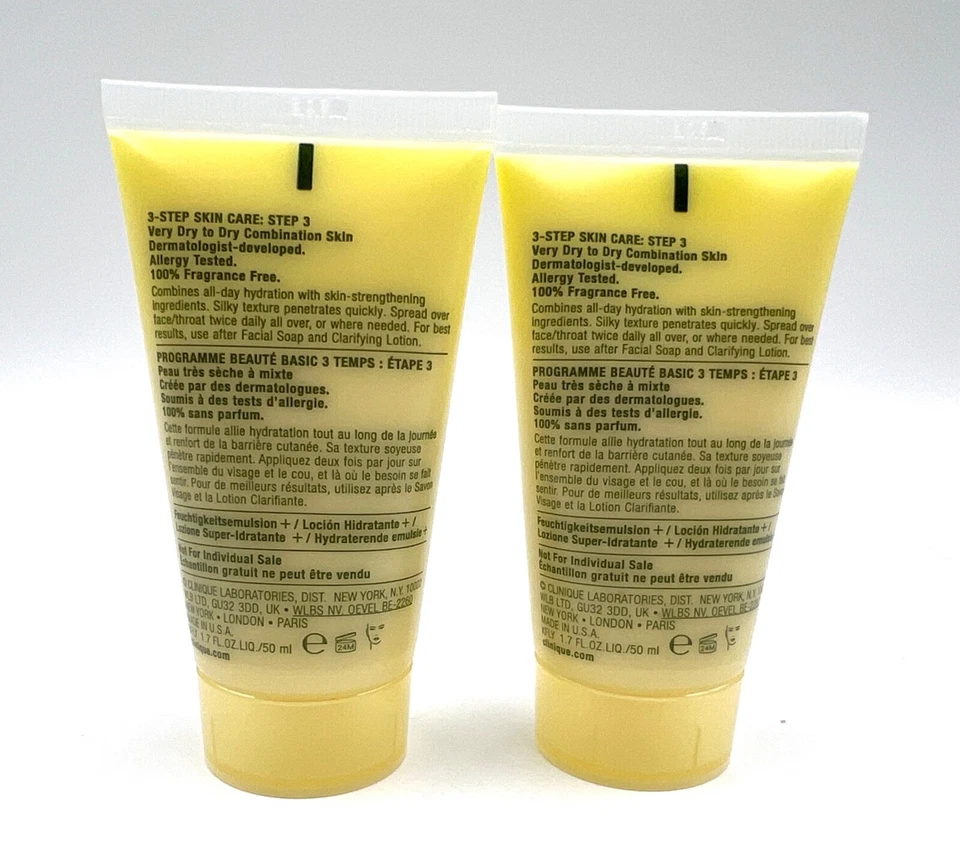2 Pcs Clinique Dramatically Different Moisturizing Lotion+ 1.7oz *2=3.4 oz Total - Image 2 of 2