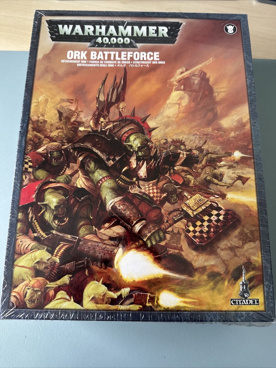 新品未使用 ウォーハンマー 40,000 オルク・バトルフォース　ORKS WH40k】オルク・バトルフォース：踏みつけ野郎と仲間たち / ORKS