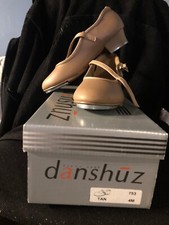 Danshuz 753 Tap Shoe Tan 4M adult