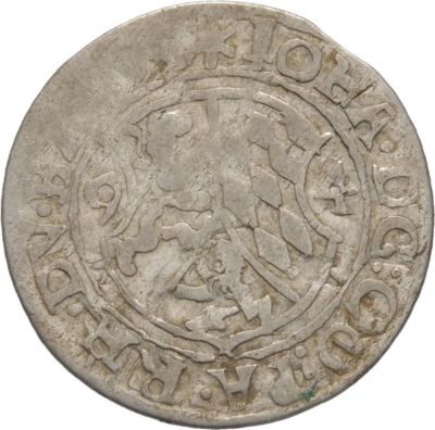 Rare 1594 Pfalz-Zweibrücken( Germany) Silver Groschen- 3 Kreuzer Johann I