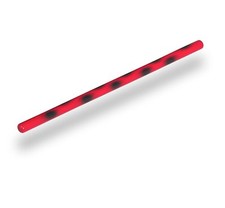 Arnis, Escrima - kij, czerwony/czarny. Tylko 238g waży. Ju Jutsu, SV, Wing Tsun