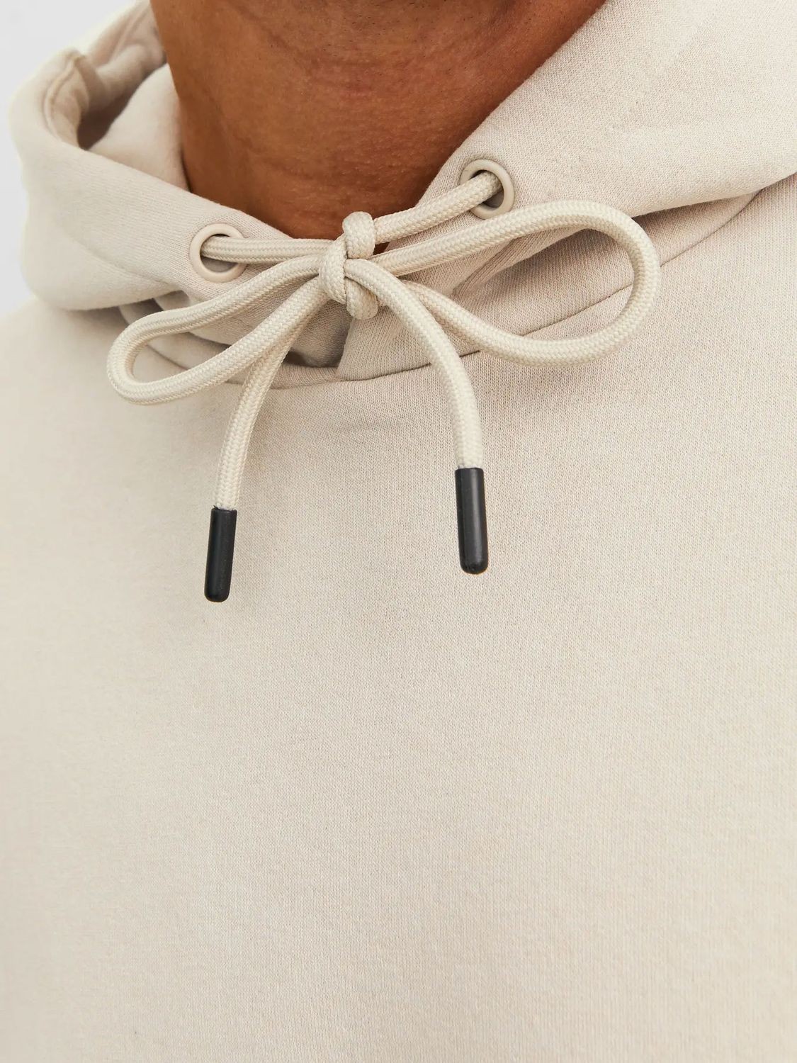 JackJones Herren Hoodie Sweatshirt mit Kapuze Bauchtasche BRADLEY uni einfarbig