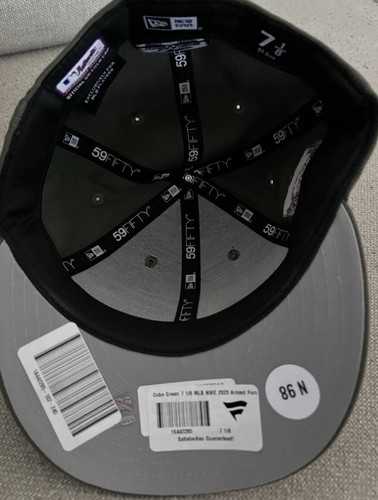 New Era Camo Chicago Cubs 2023 Armed Forces Day 9FIFTY Sz 7 1/8 Low Profile - Picture 4 of 4