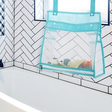 Zipper Design Baby Toy Storage Bag Kid Toy Storage Bathroom Hanging Mesh Pouch