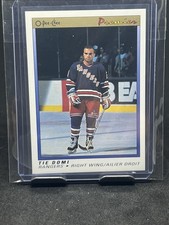 1990-91 O-Pee-Chee Premier #25 Tie Domi