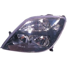 Scheinwerfer rechts Halogen H1 schwarz für Renault Megane Scenic