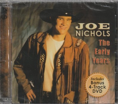 JOE NICHOLS cd/dvd ''The Early Years'' 2005 Aspirion NEW Sealed 185577000162*